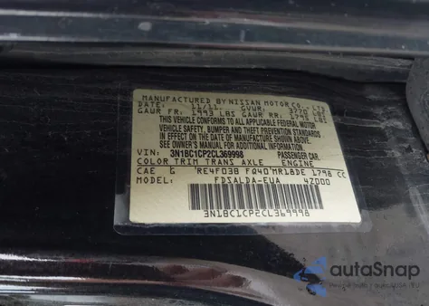 2012 Nissan Versa 1.8 S from USA, damaged, VIN 3N1BC1CP2CL369998